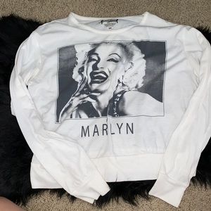 Marilyn Monroe long sleeve shirt
